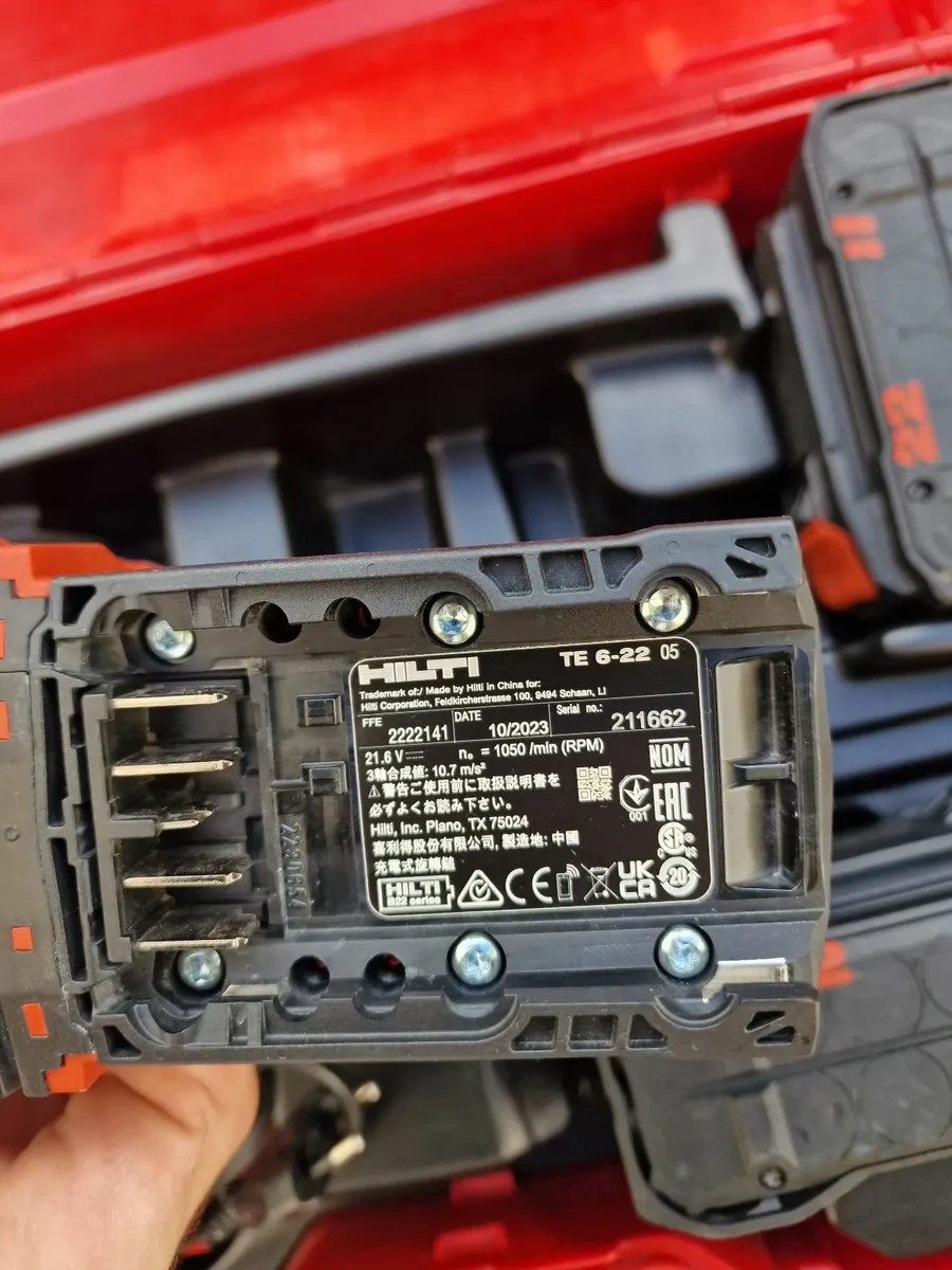 Hilti hammer drill TE 6 - Image 2