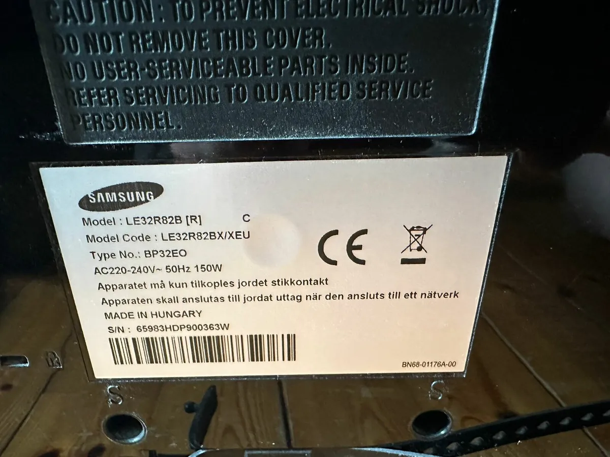 Samsung 32" TV - Image 3