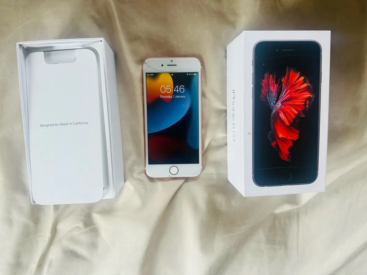 Apple IPhone 6s- Rose Gold - Image 1