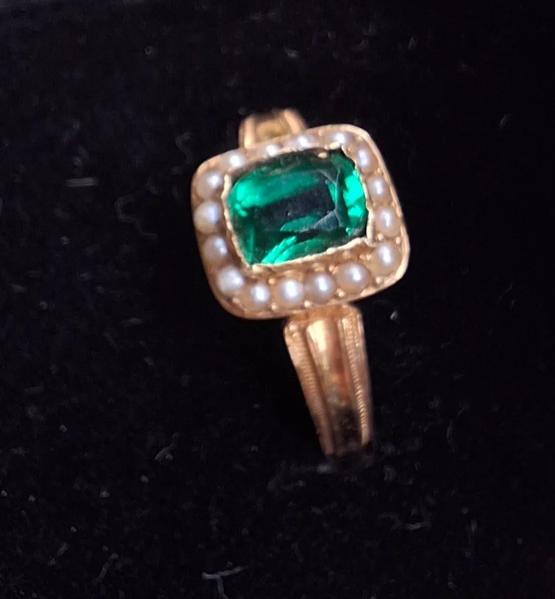 Antique Ring 18ct Gold 1800s - Image 3