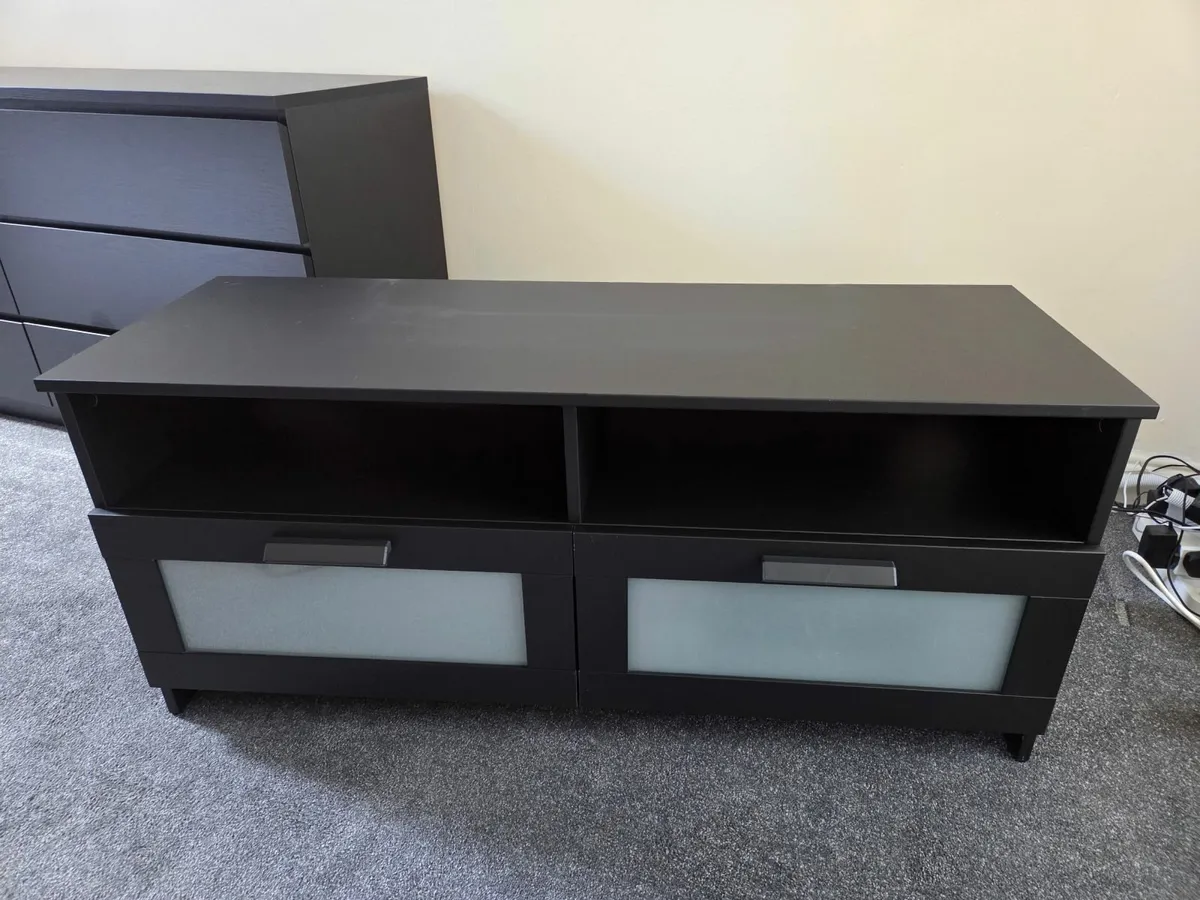 BRIMNES TV Bench 120 41 53 cm. Excellent Condition - Image 1