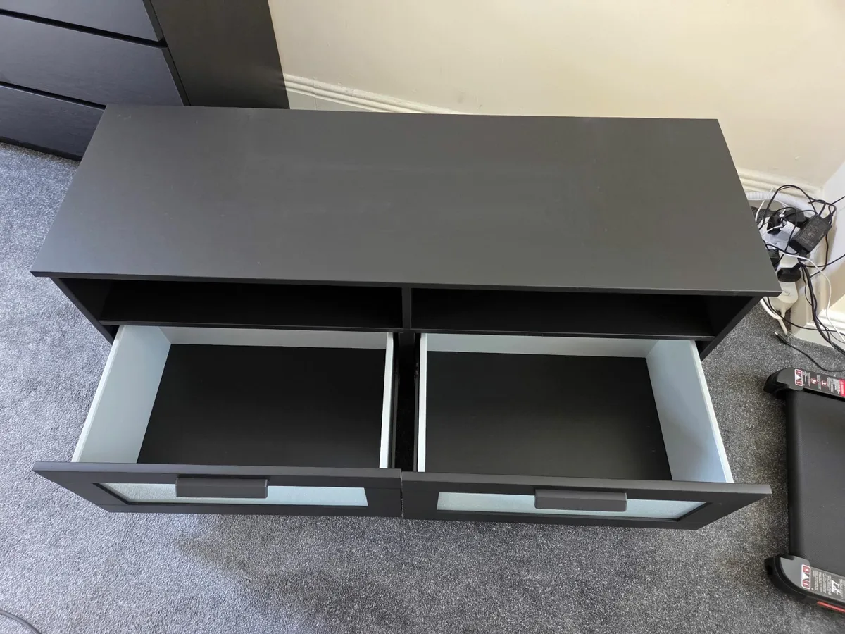 BRIMNES TV Bench 120 41 53 cm. Excellent Condition - Image 2