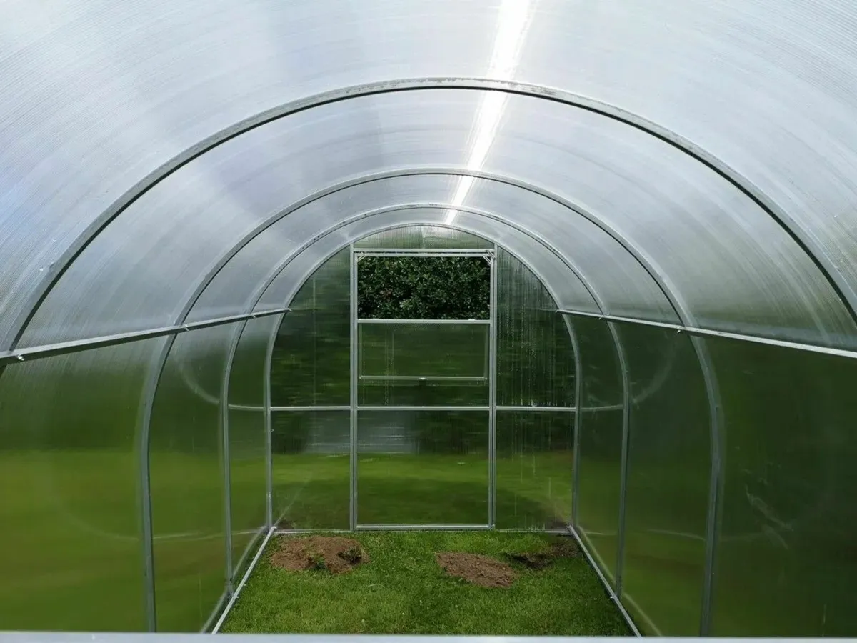 AG COMPACT Polycarbonate Greenhouse/Polytunnel - Image 3