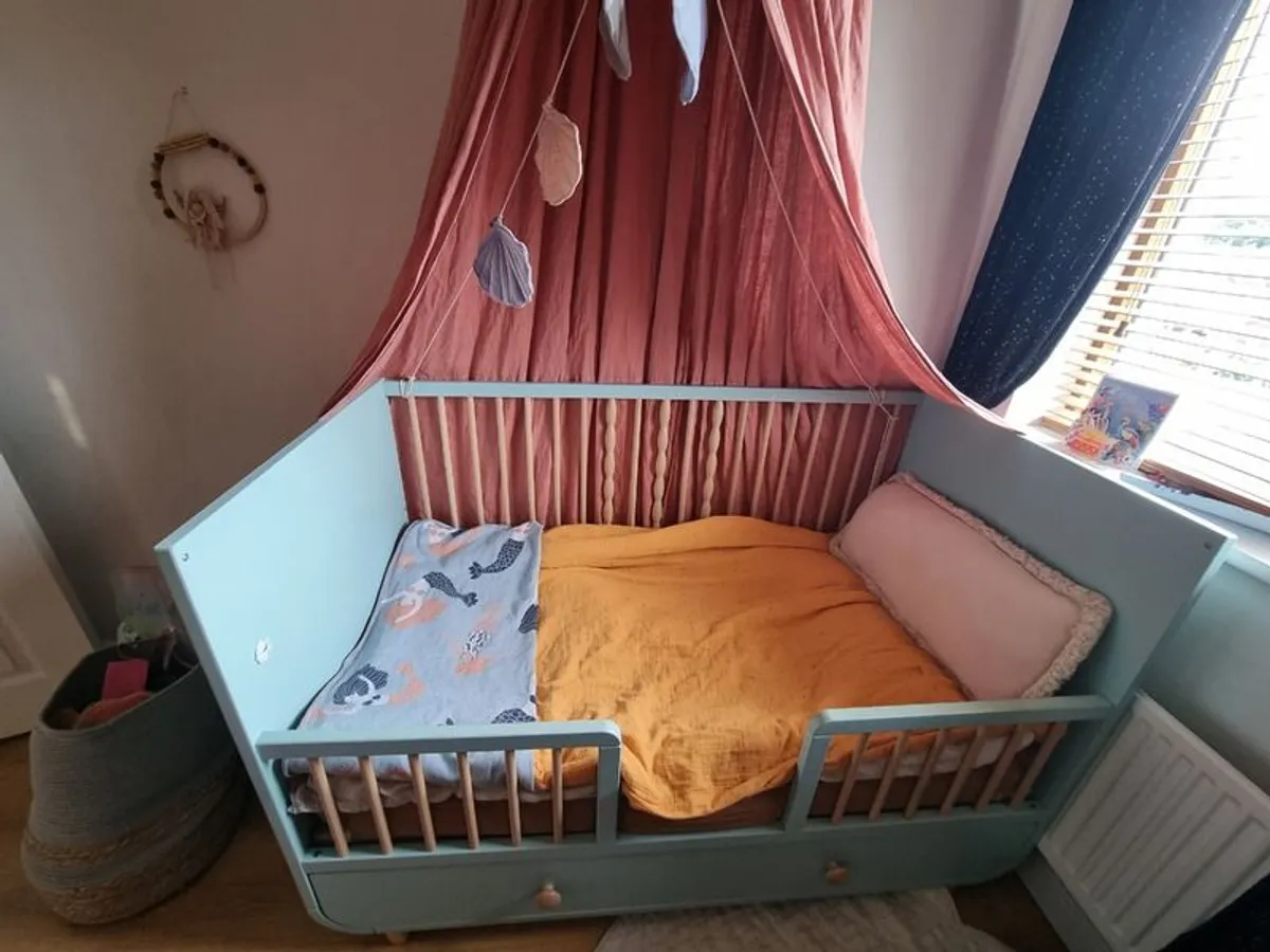 Ikea Myllra kids bed and drawer - Image 1