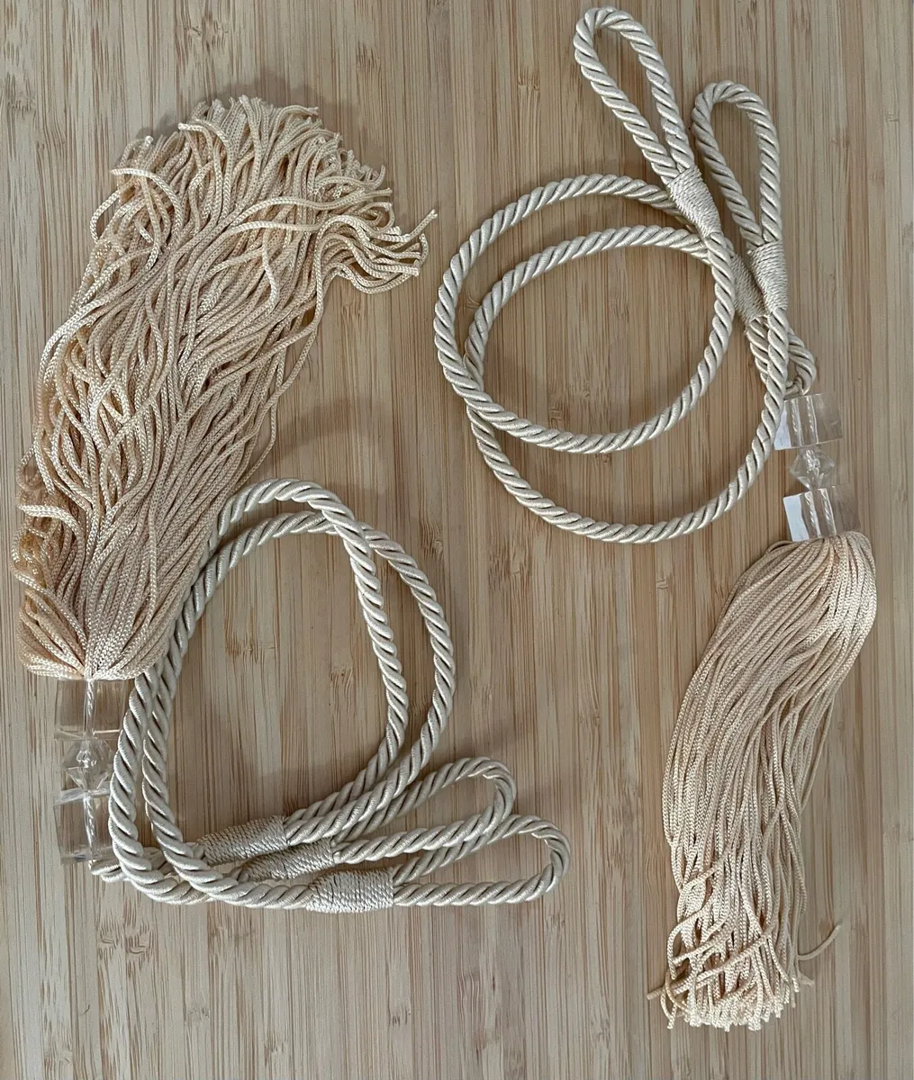 Curtain tie backs x 2 - Image 3