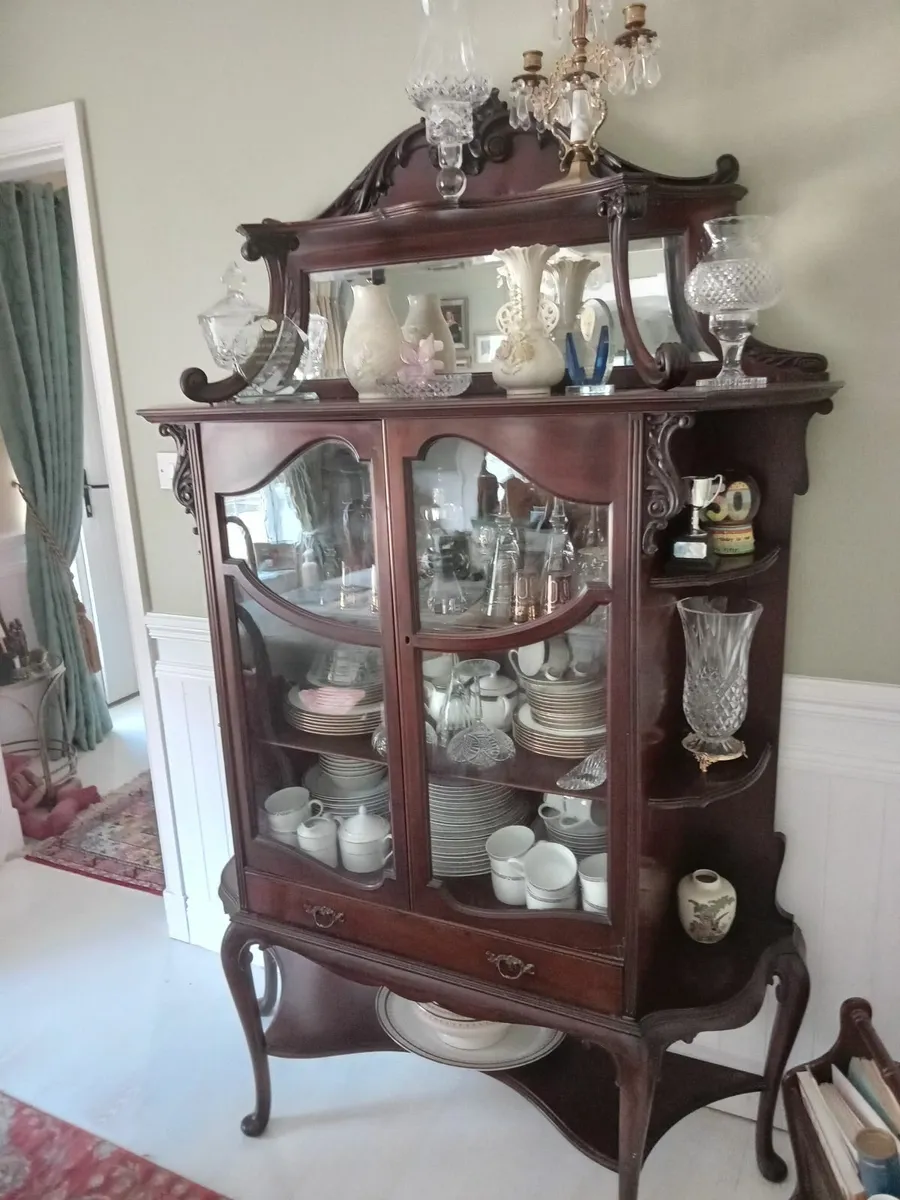 Display mahogany cabinet - Image 2