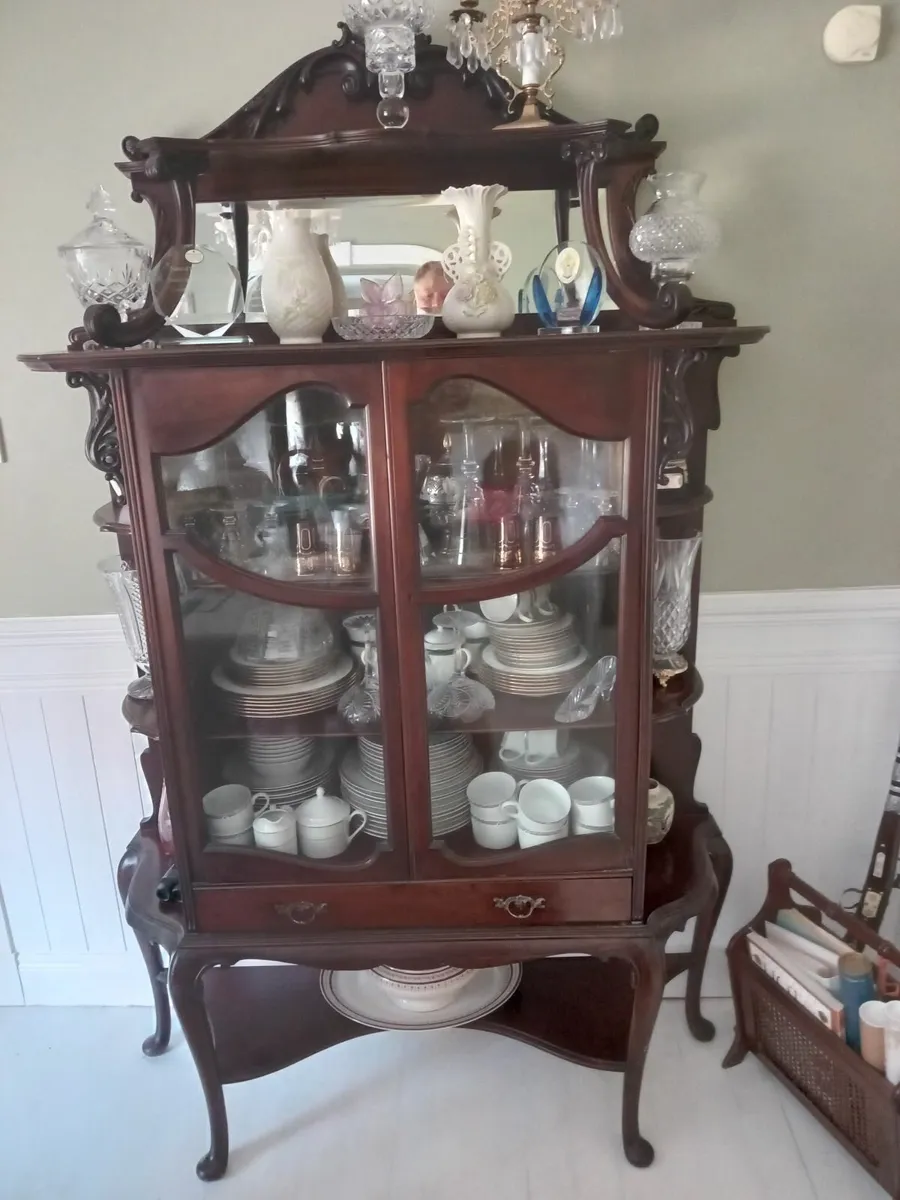 Display mahogany cabinet - Image 3
