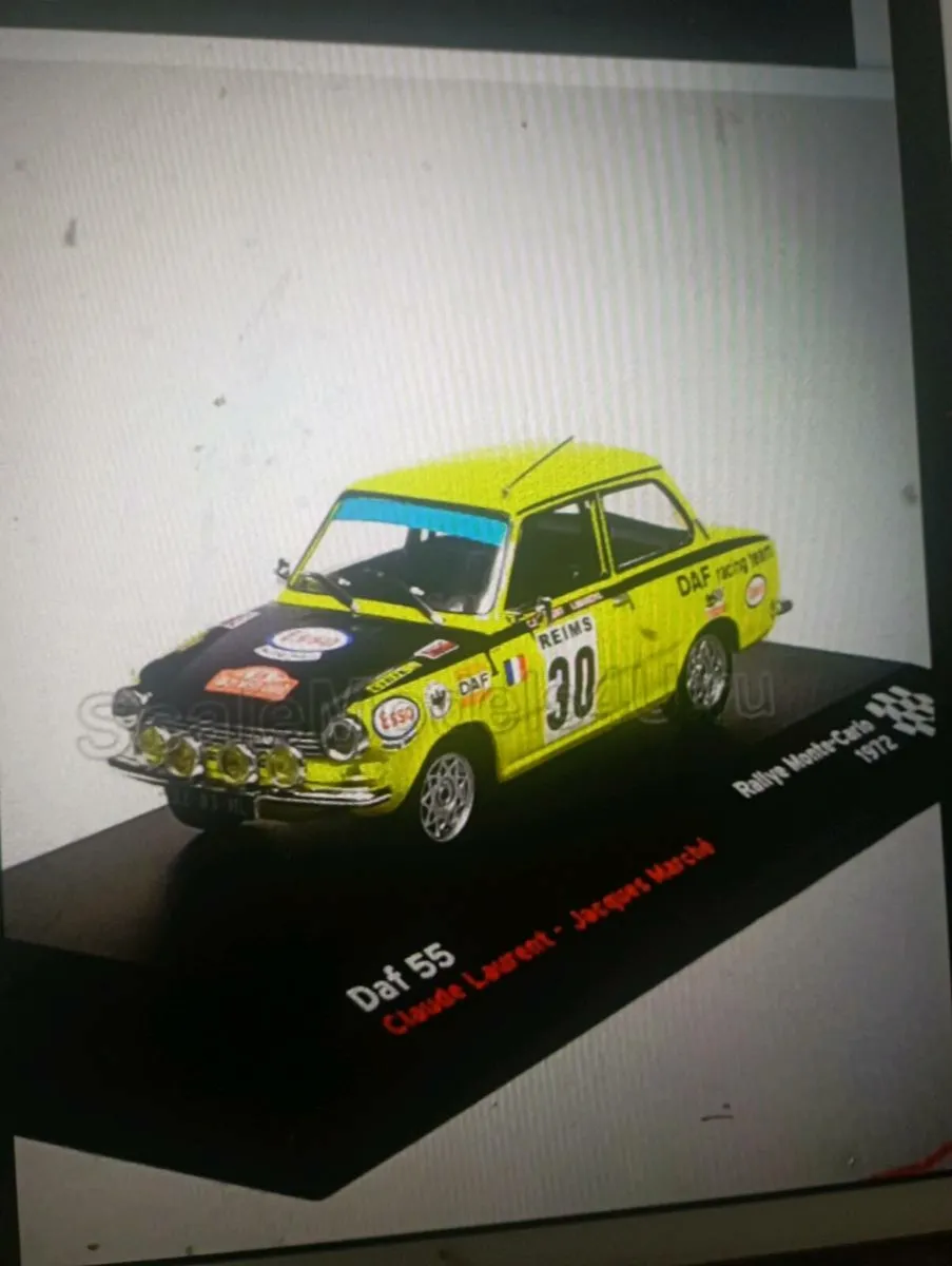 DAF 55 1972 MONTE - CARLO RALLY CAR - Image 3