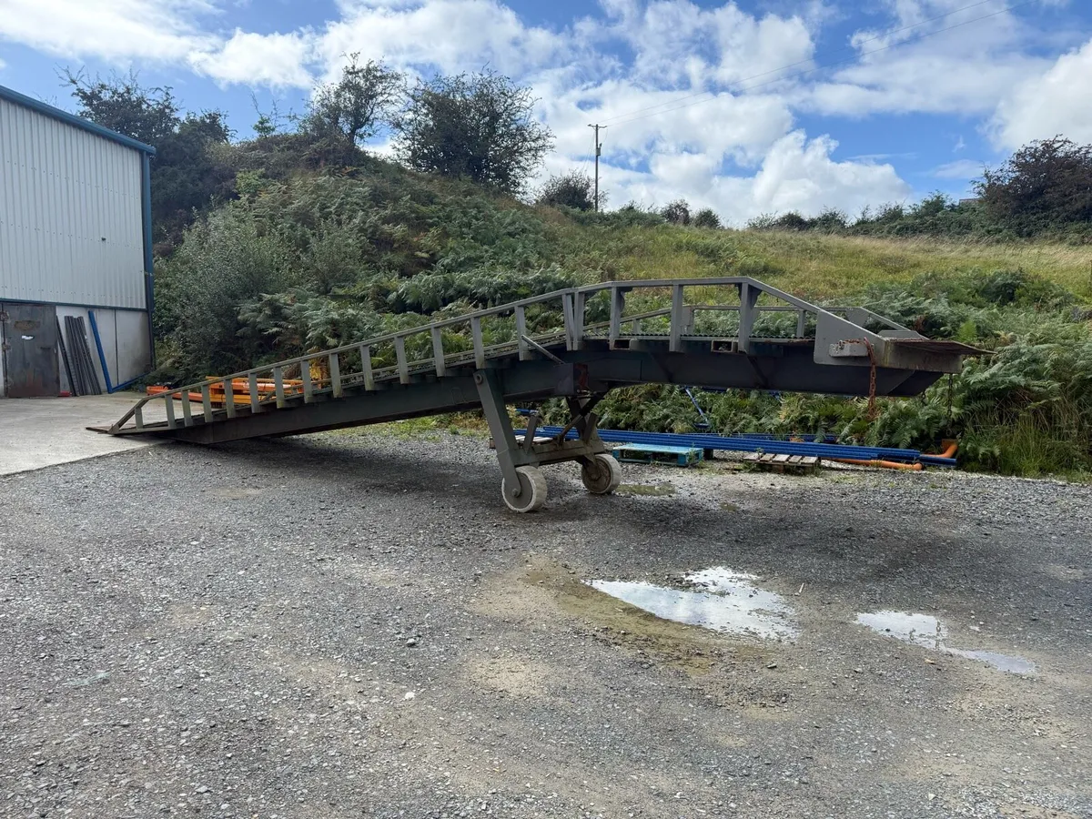 Mobile Container Forklift Ramp - Image 2