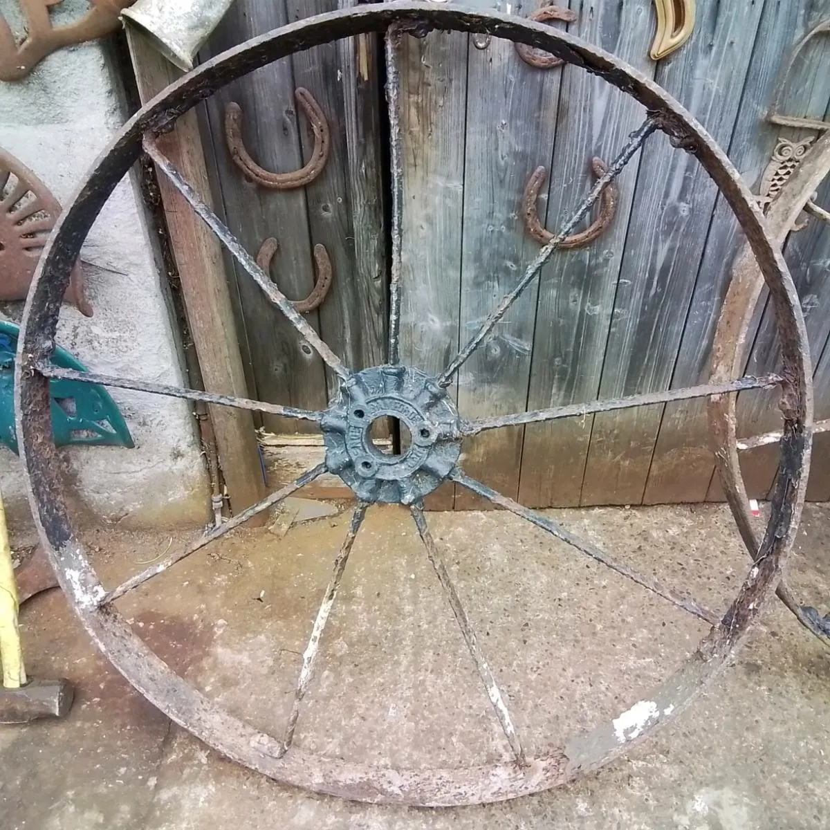 CAST IRON WHEELS (2) - Image 2