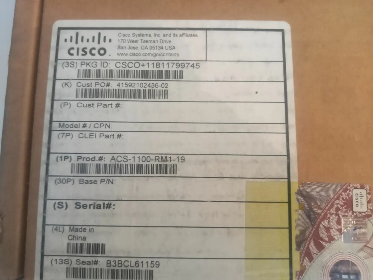Delivery 2 x Cisco Rackmount Kits ACS-1100-RM1-19 - Image 4