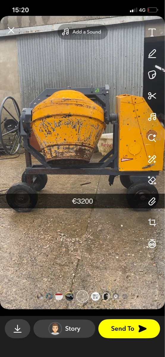 cement mixer - Image 1