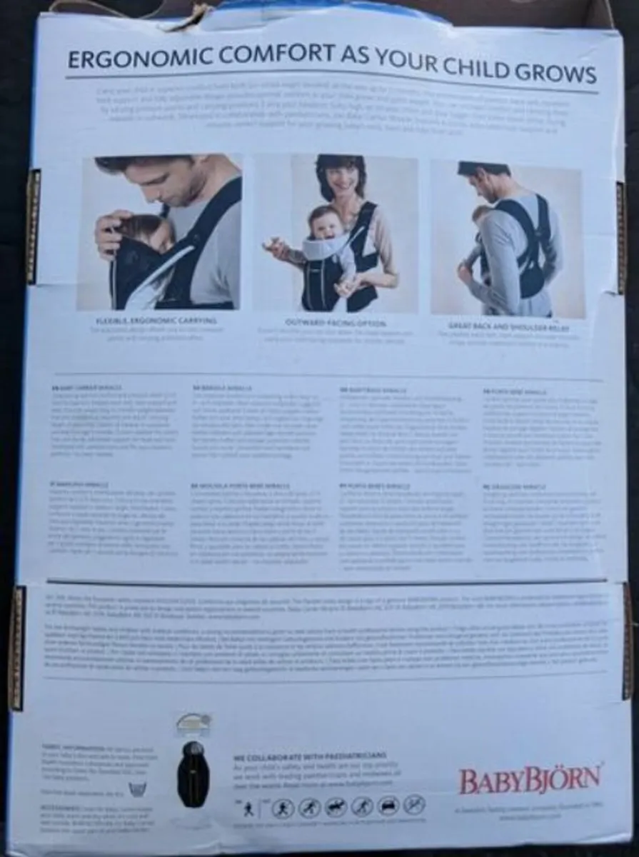 Babybjorn baby carrier miracle sling - Image 2