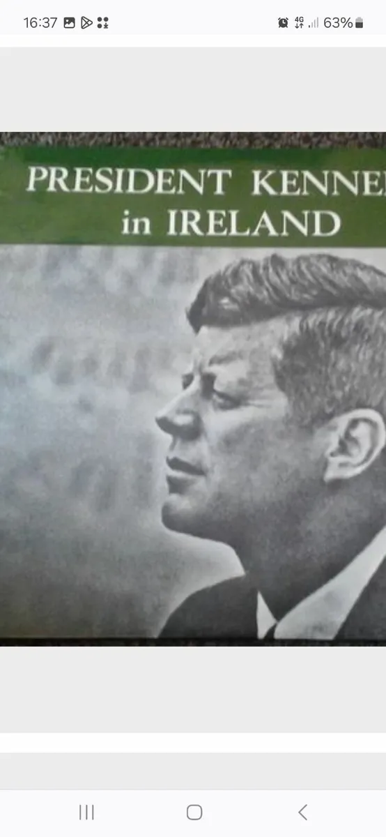 Lp President Kenneddy in Ireland - Image 1