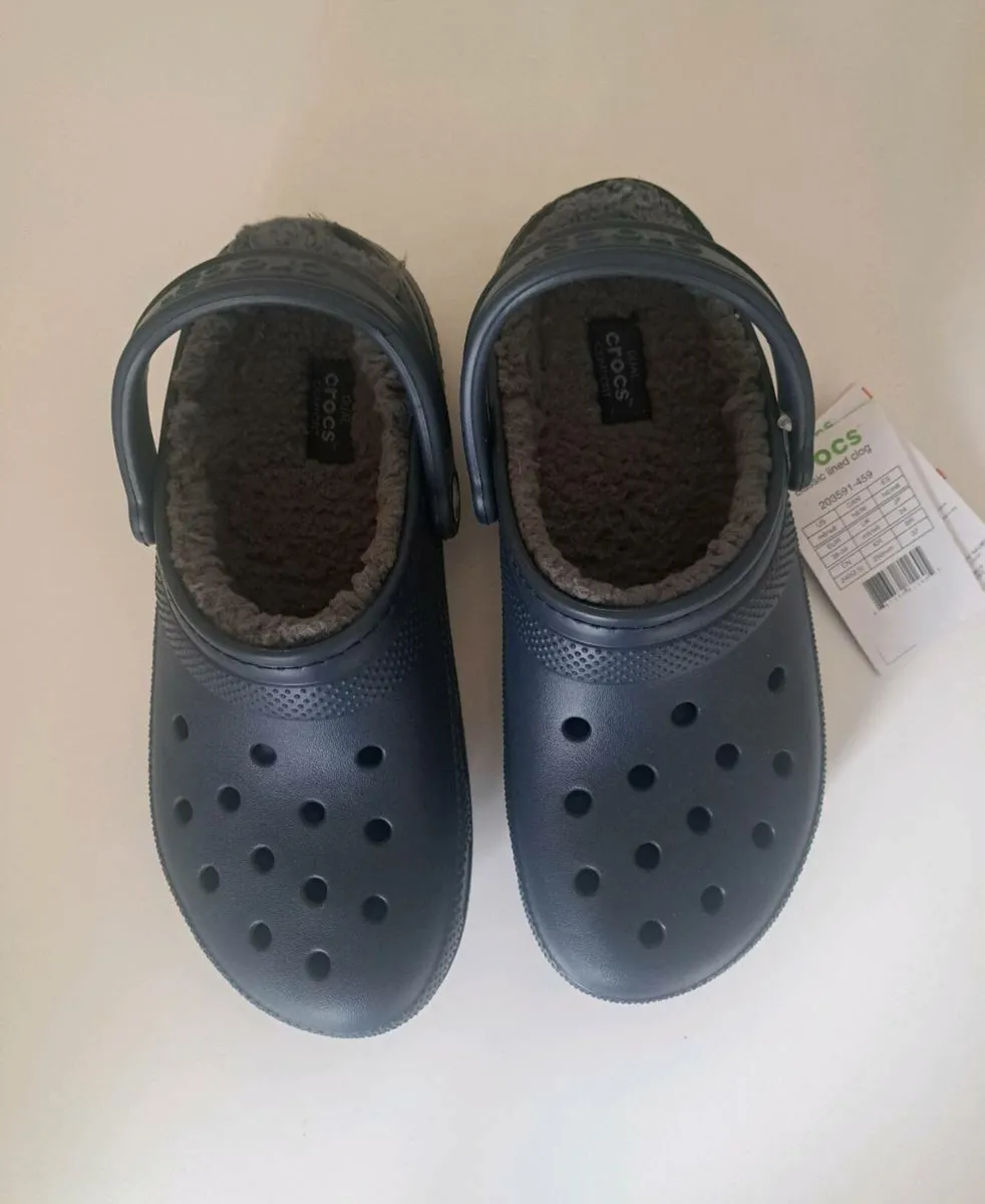 Fleece Lined Crocs - Image 1