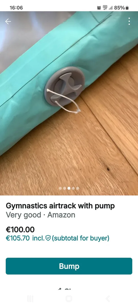 Airtrack and pump - Image 2