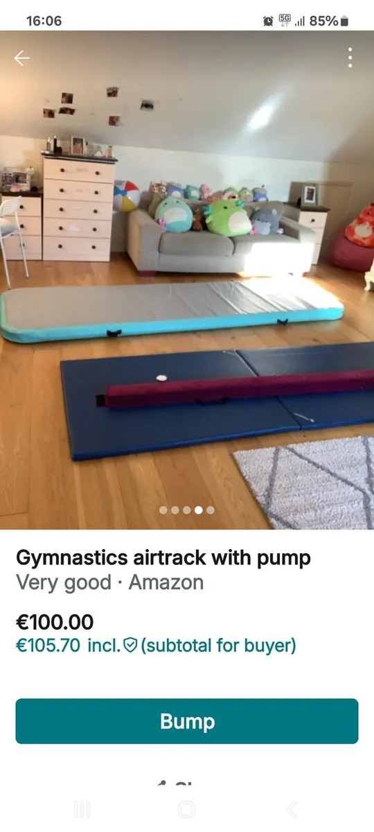 Airtrack and pump - Image 3