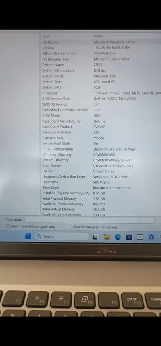 Dell Precision 3581 Bought this year, perfect condition - Image 4