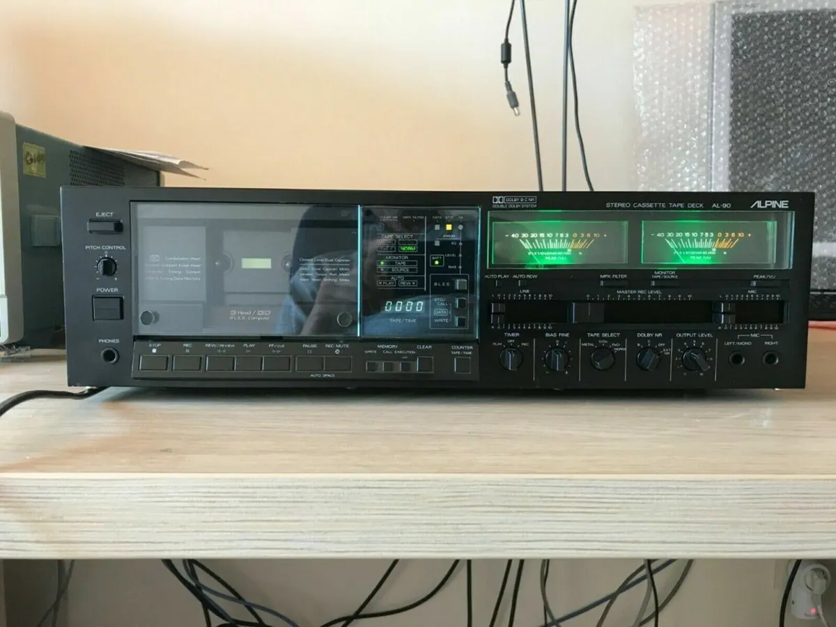 Alpine AL-90 Cassette Tape Deck - Image 1