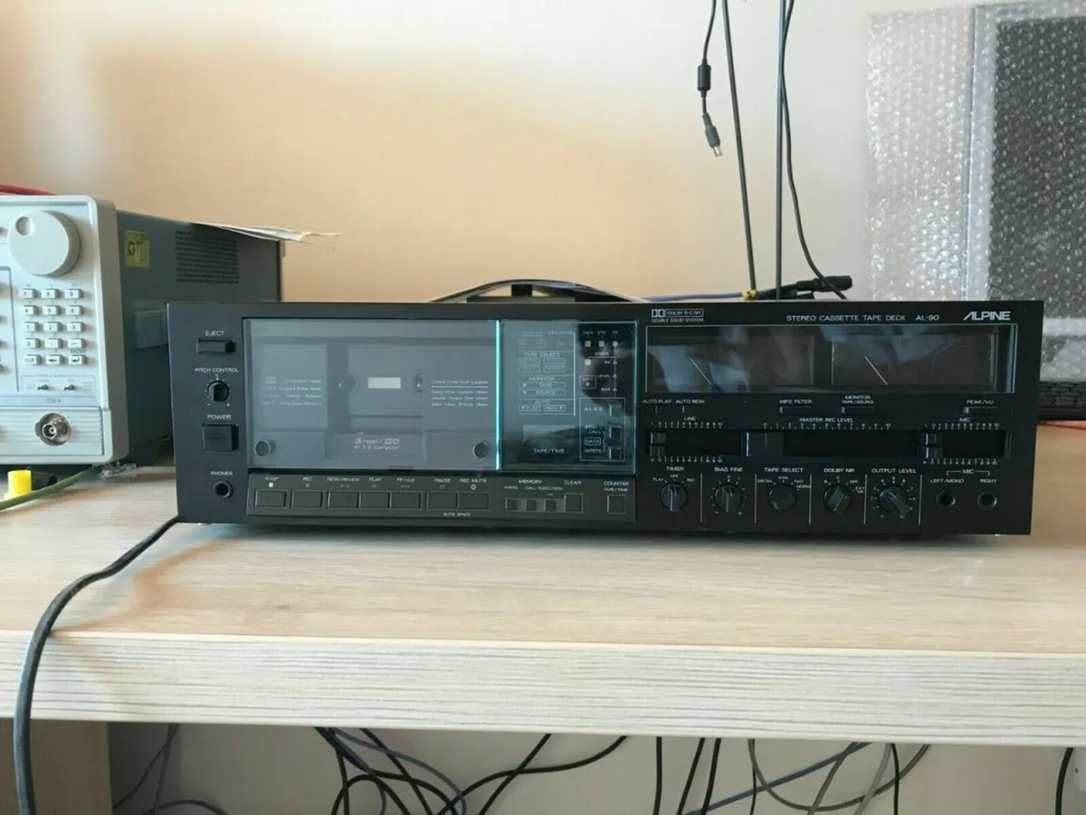 Alpine AL-90 Cassette Tape Deck - Image 2