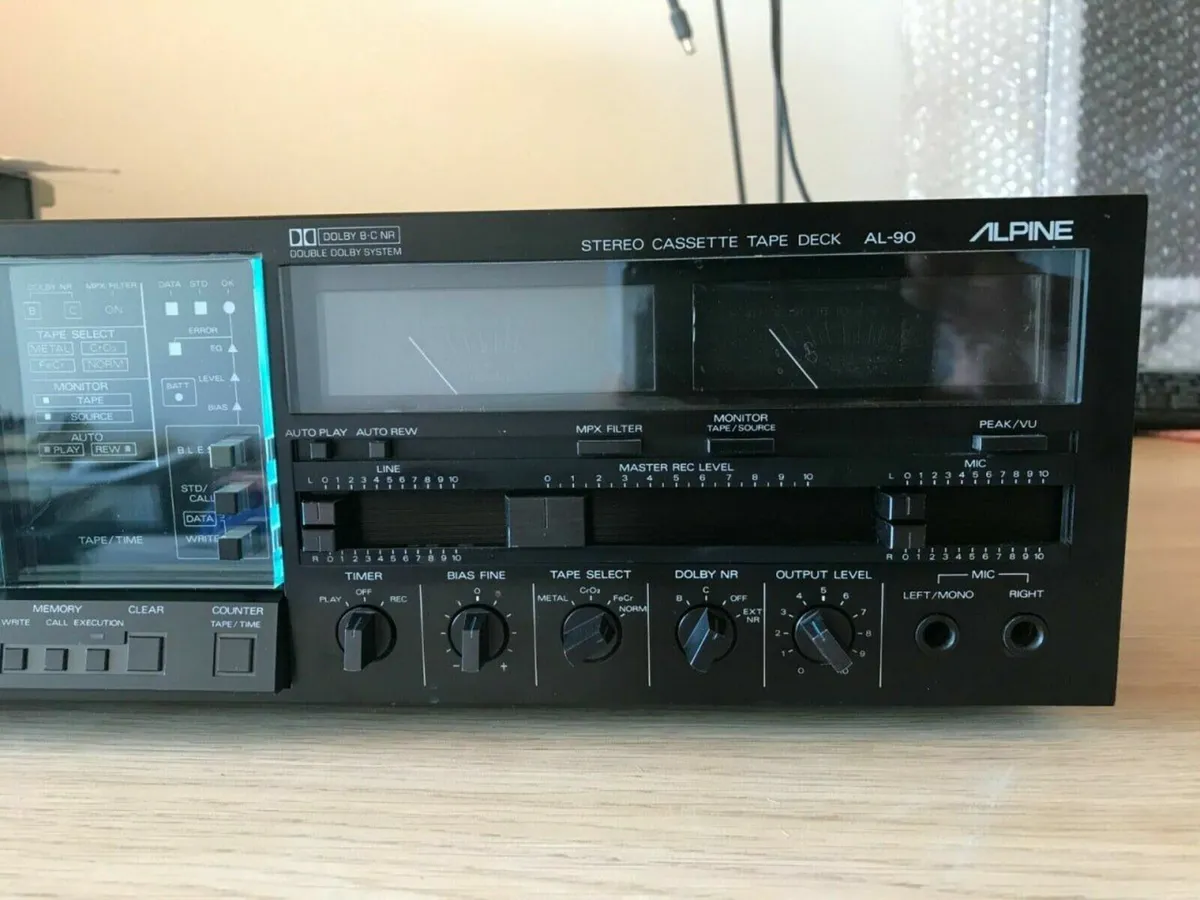Alpine AL-90 Cassette Tape Deck - Image 3