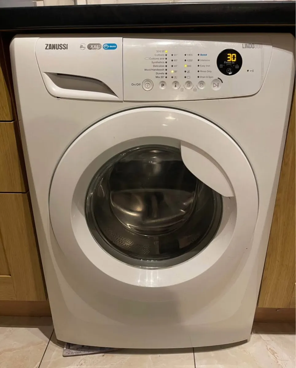 Zanussi 8Kg Perfect Washing Machine - Image 1
