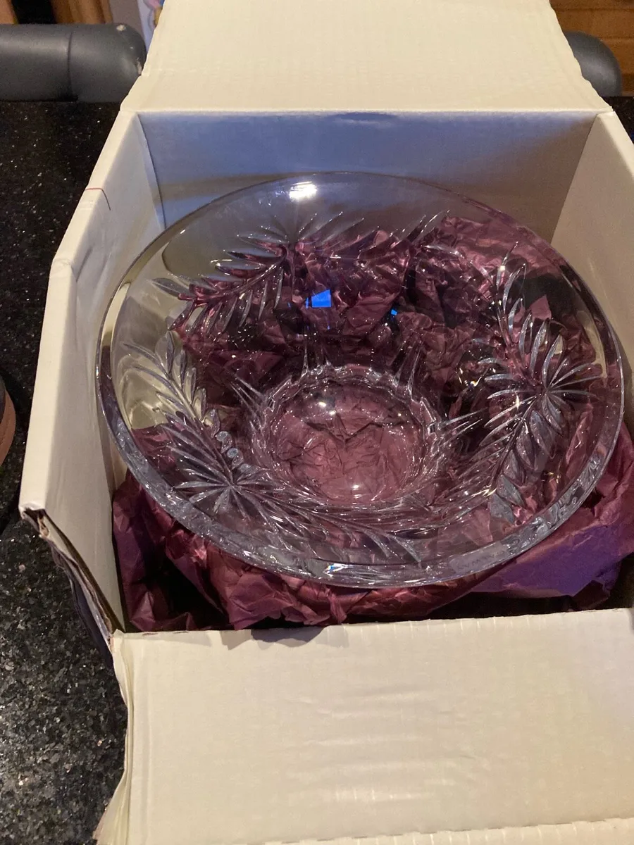 Galway crystal bowl