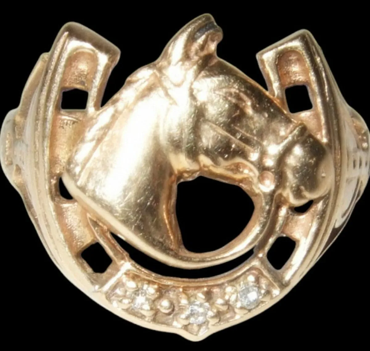 Vintage Hallmarked 9ct Gold/Diamond Ring - Image 4