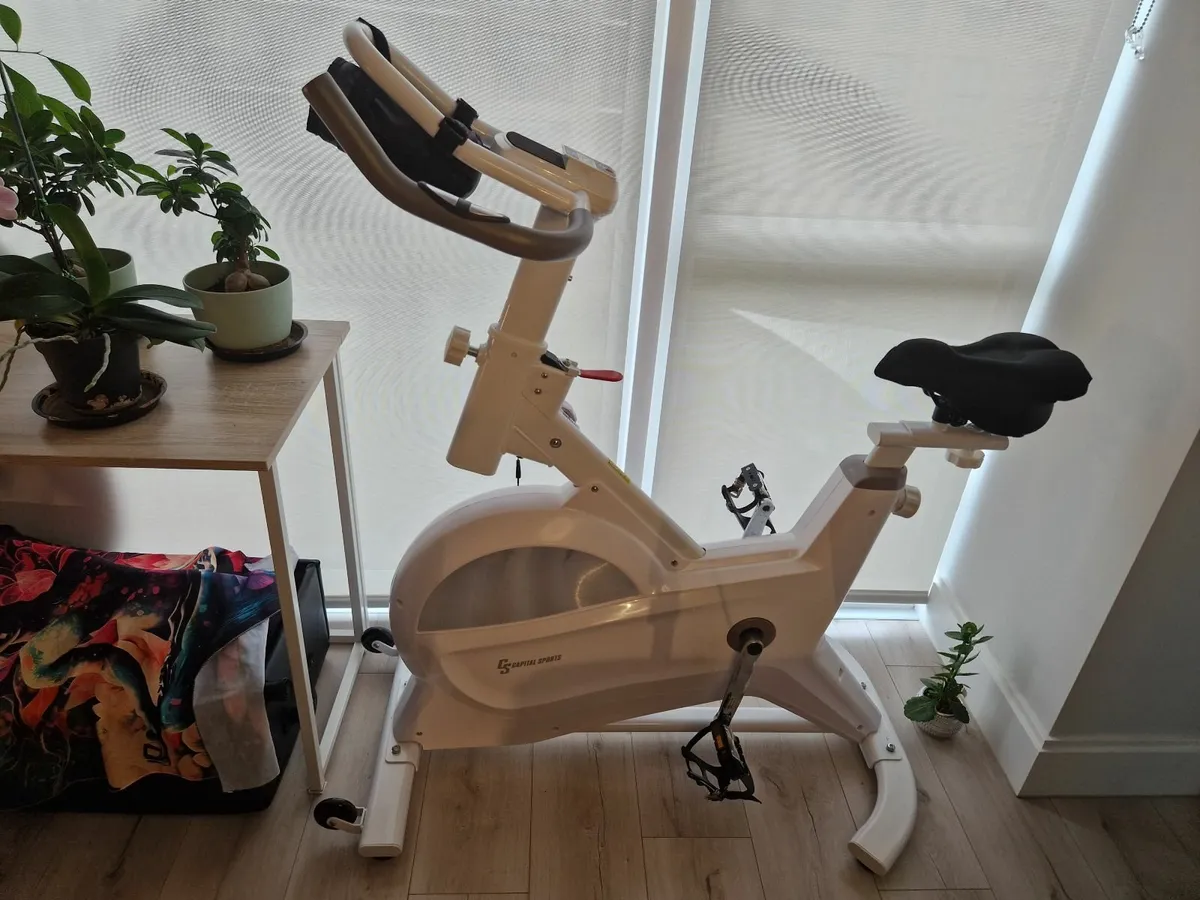 Spin Bike With LCD Monitor And Tablet Mount Cardio - Image 1