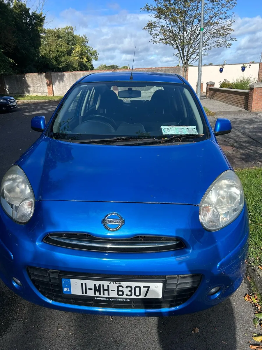 Nissan Micra 2011 tax - 31/10 - Image 1