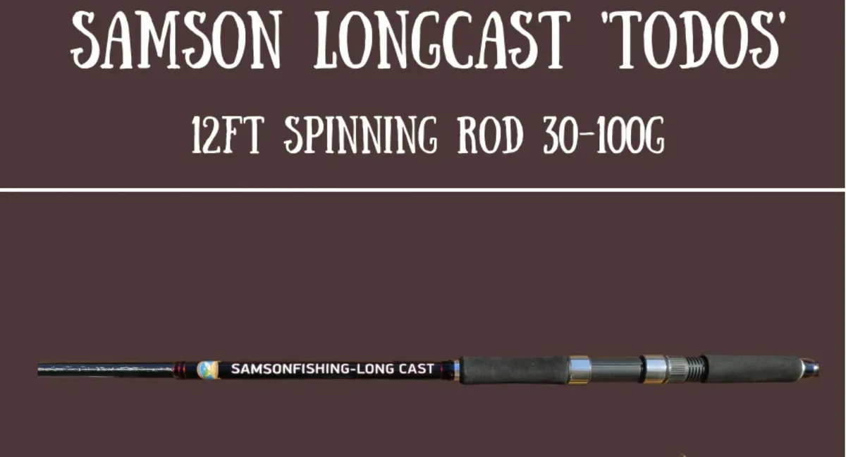 Samson Lure Rod 12ft TODOS 30gm to 100GM - Image 1