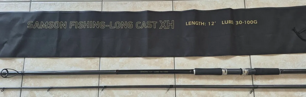 Samson Lure Rod 12ft TODOS 30gm to 100GM - Image 2