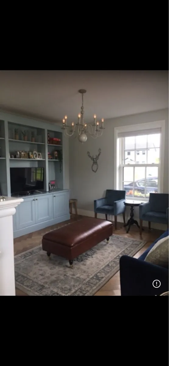 Bespoke tv unit with storage and bookcase - Image 4