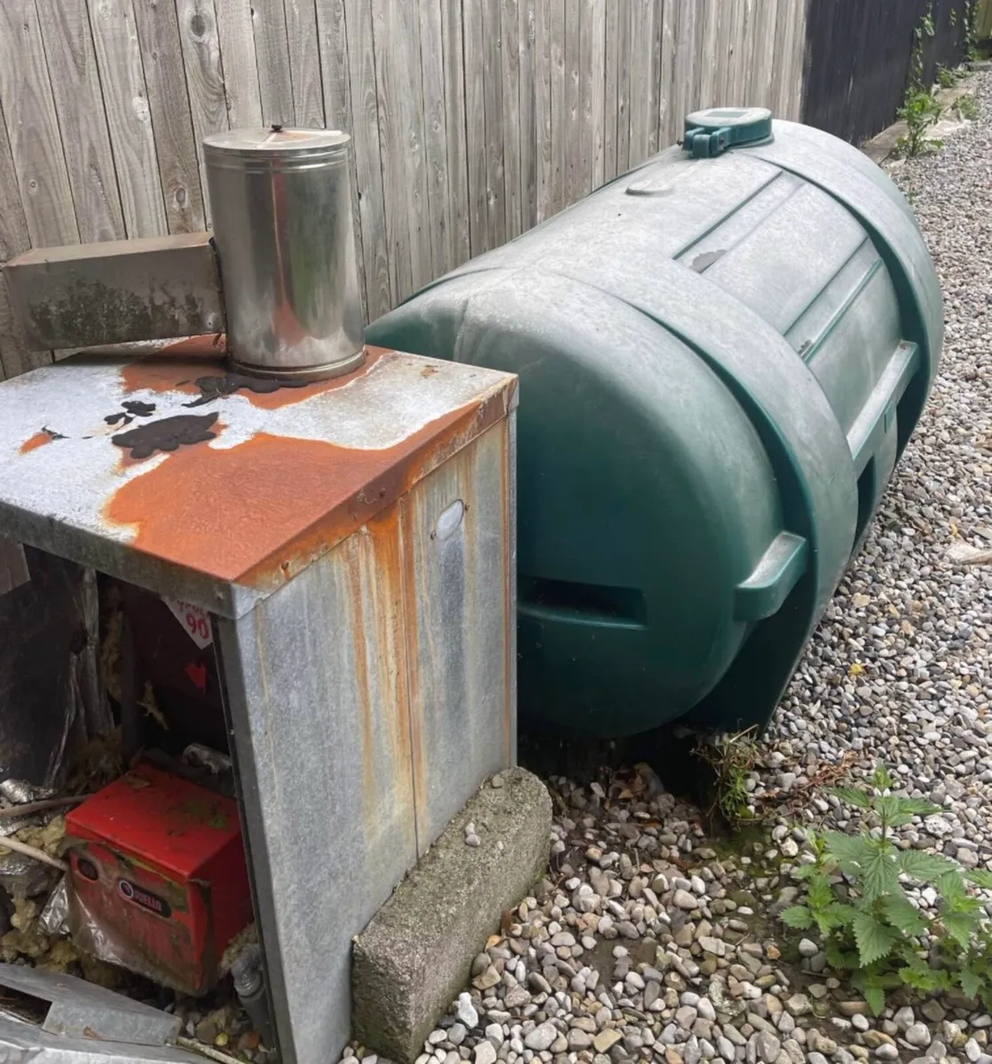 Kerosene in Oil Tank