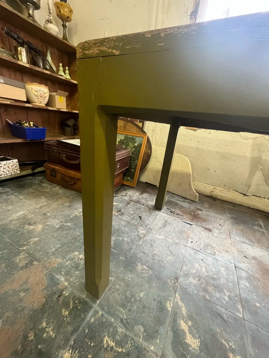 Painted wooden table - Image 2