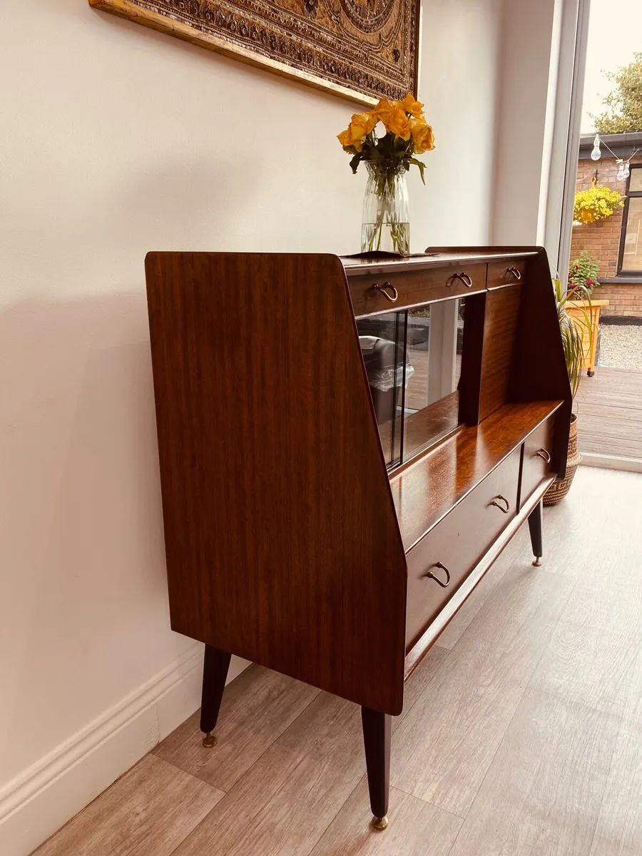 Mid Century GPlan Sideboard Drinks Cabinet - Image 4