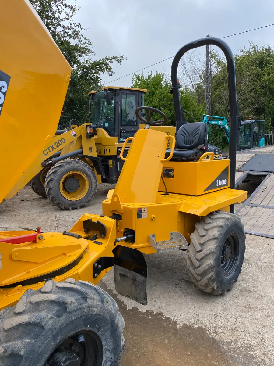 Thwaites 3 Ton Swivel Dumper For Sale - Image 3