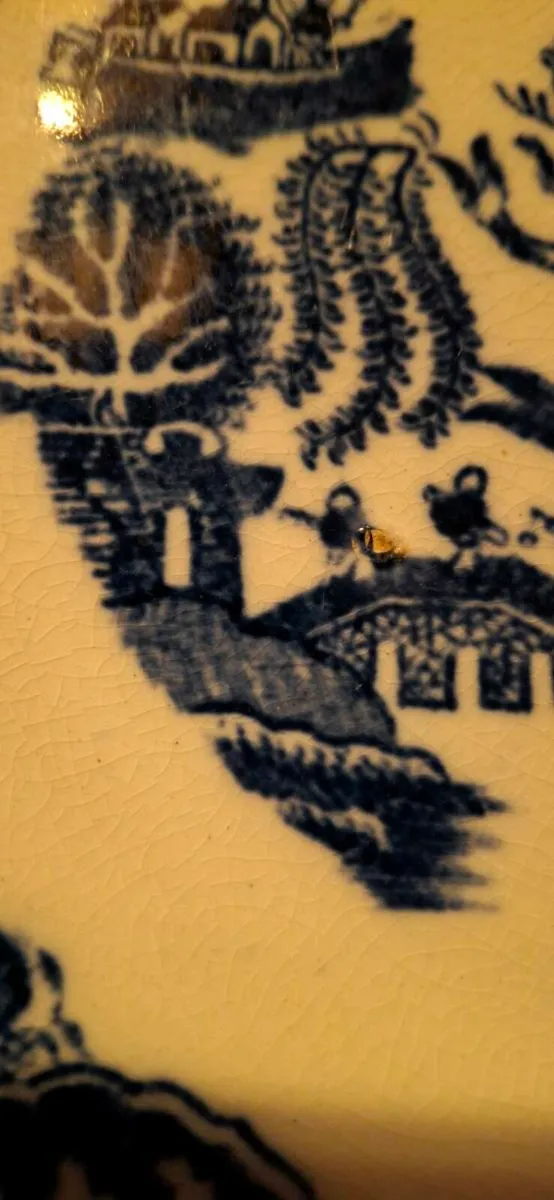 Antique Willow Pattern Plates - Image 3