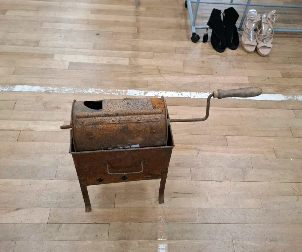 Antique coffee roaster postage possible - Image 2