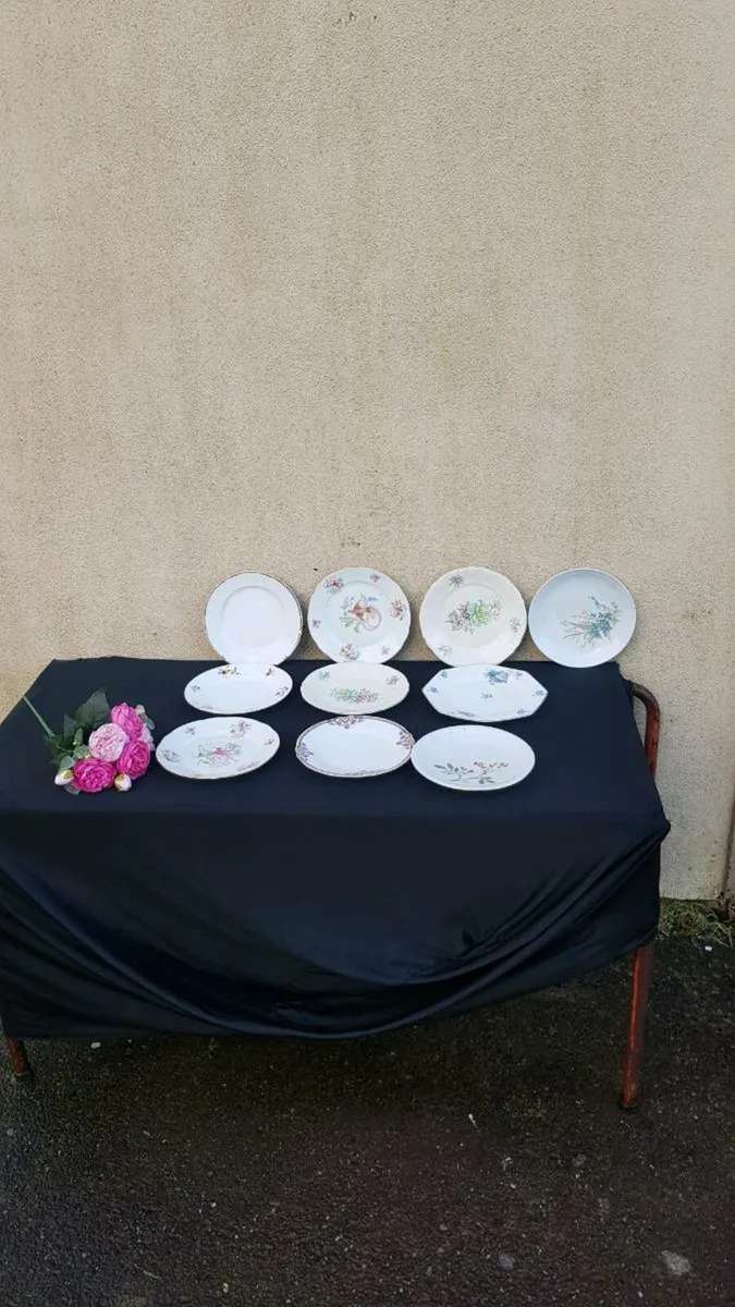 10 china sides plates - Image 1