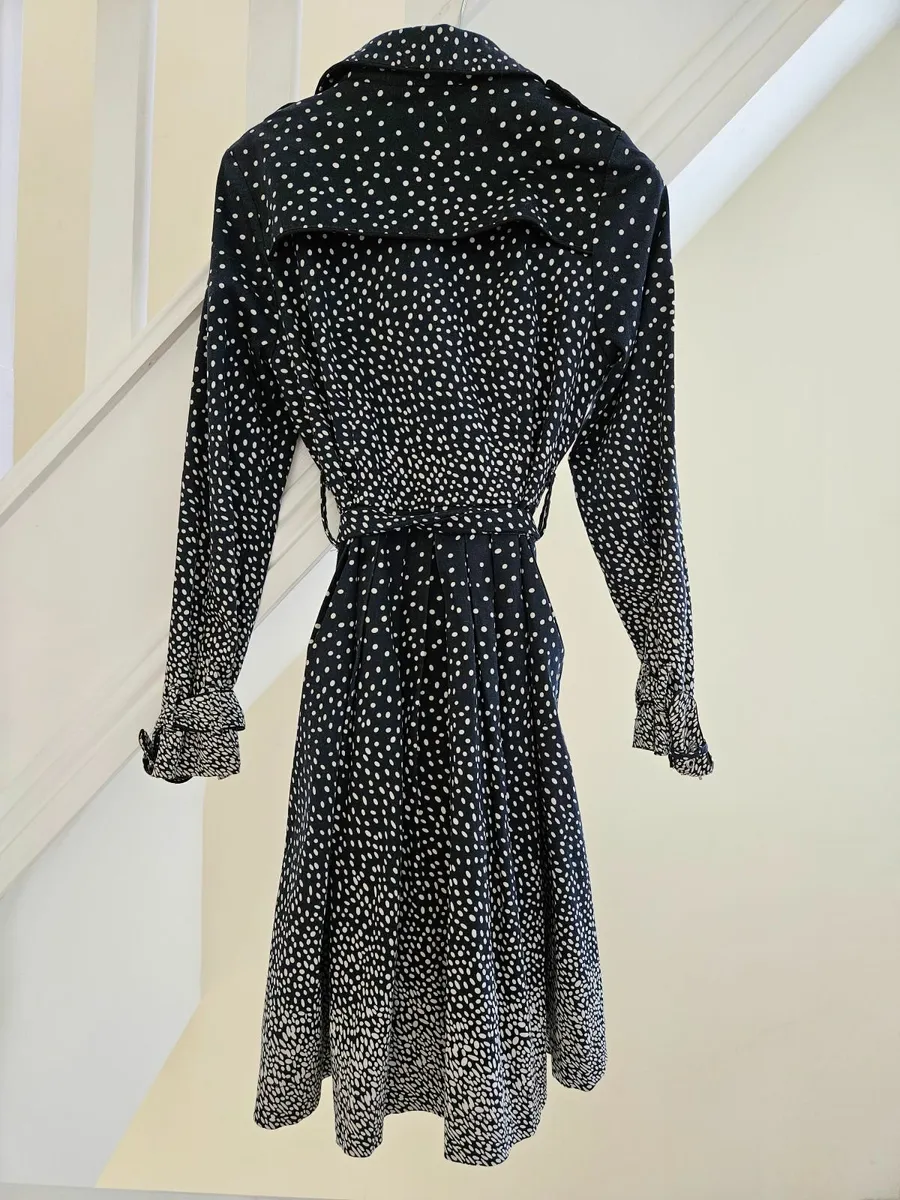 Womens Trench Coat Size Small - Image 2