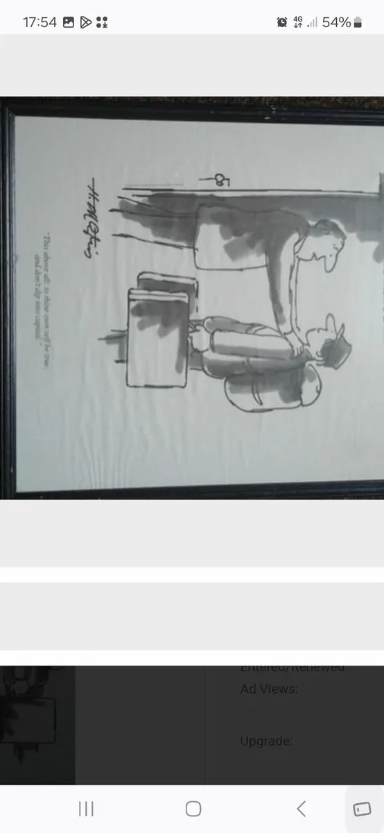 Framed Henry Martin print - Image 3