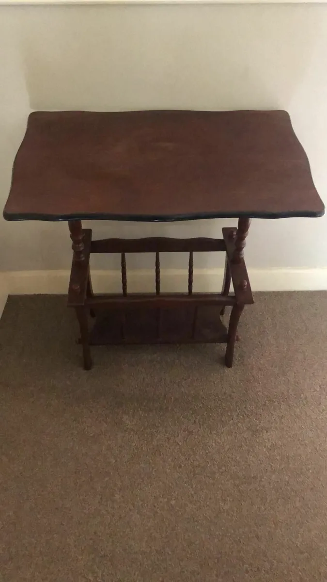 Coffee Table & Book Stand - open to offers