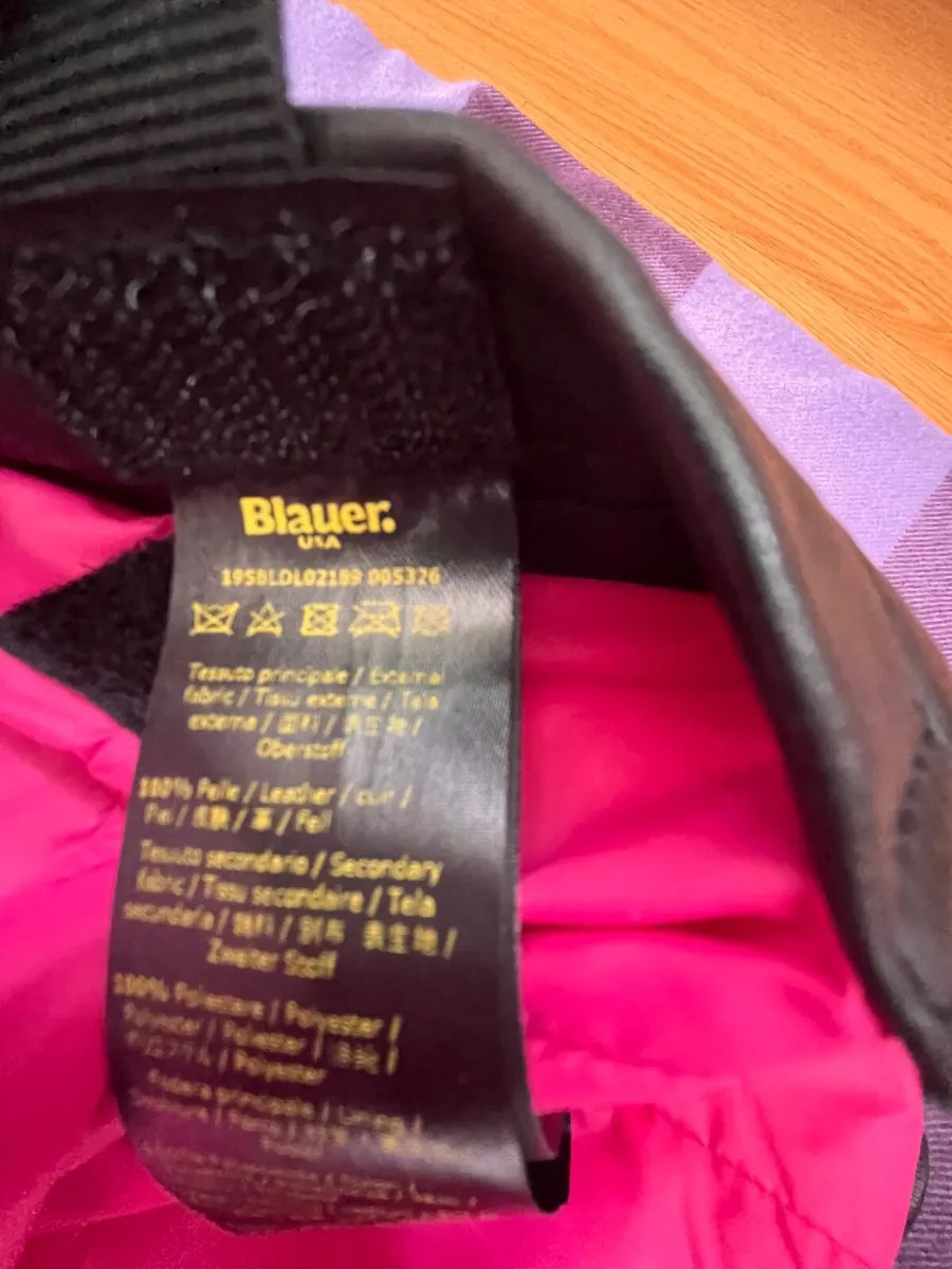 BLAUER USA Leather jacket - Image 2