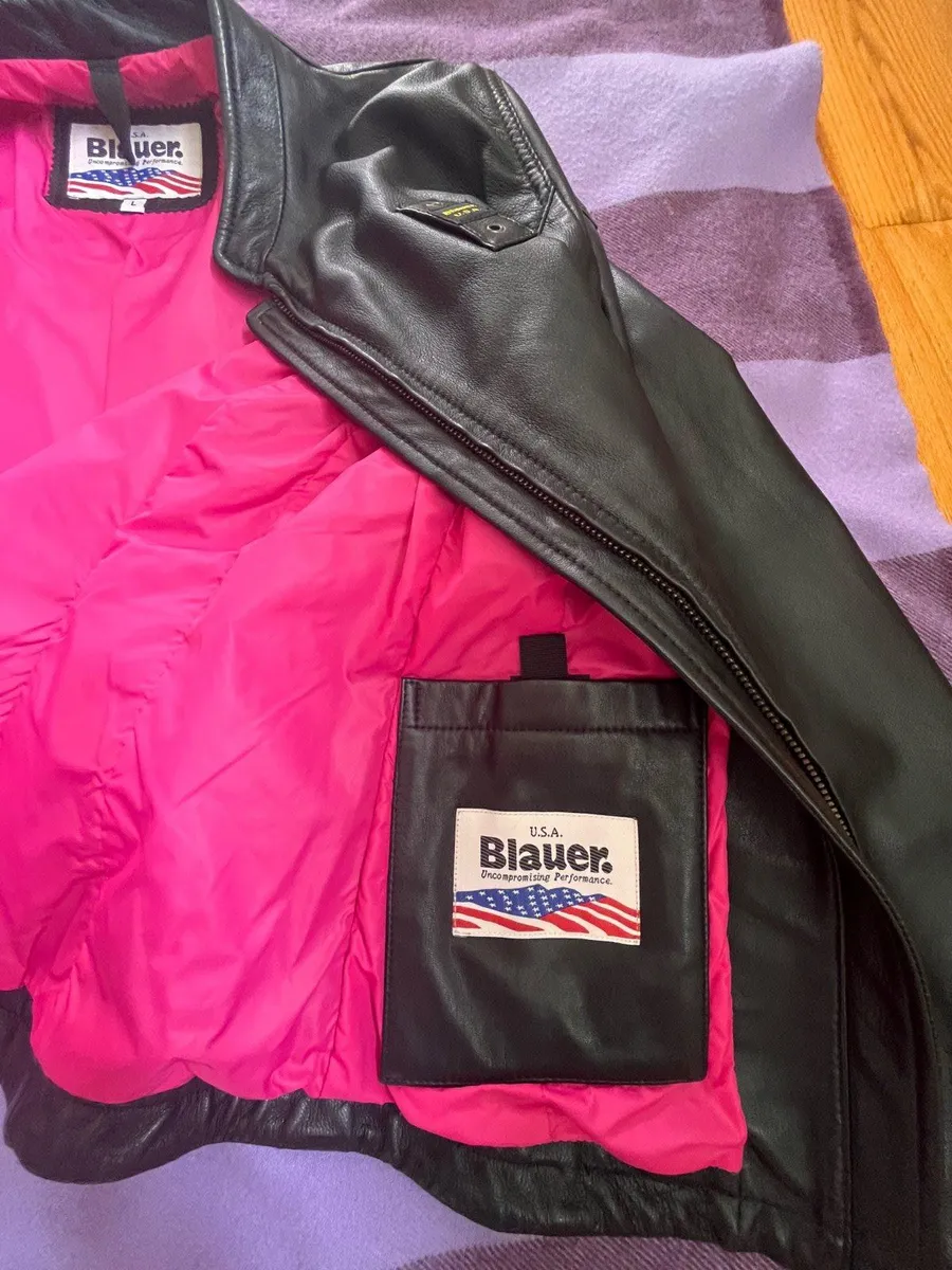 BLAUER USA Leather jacket - Image 4