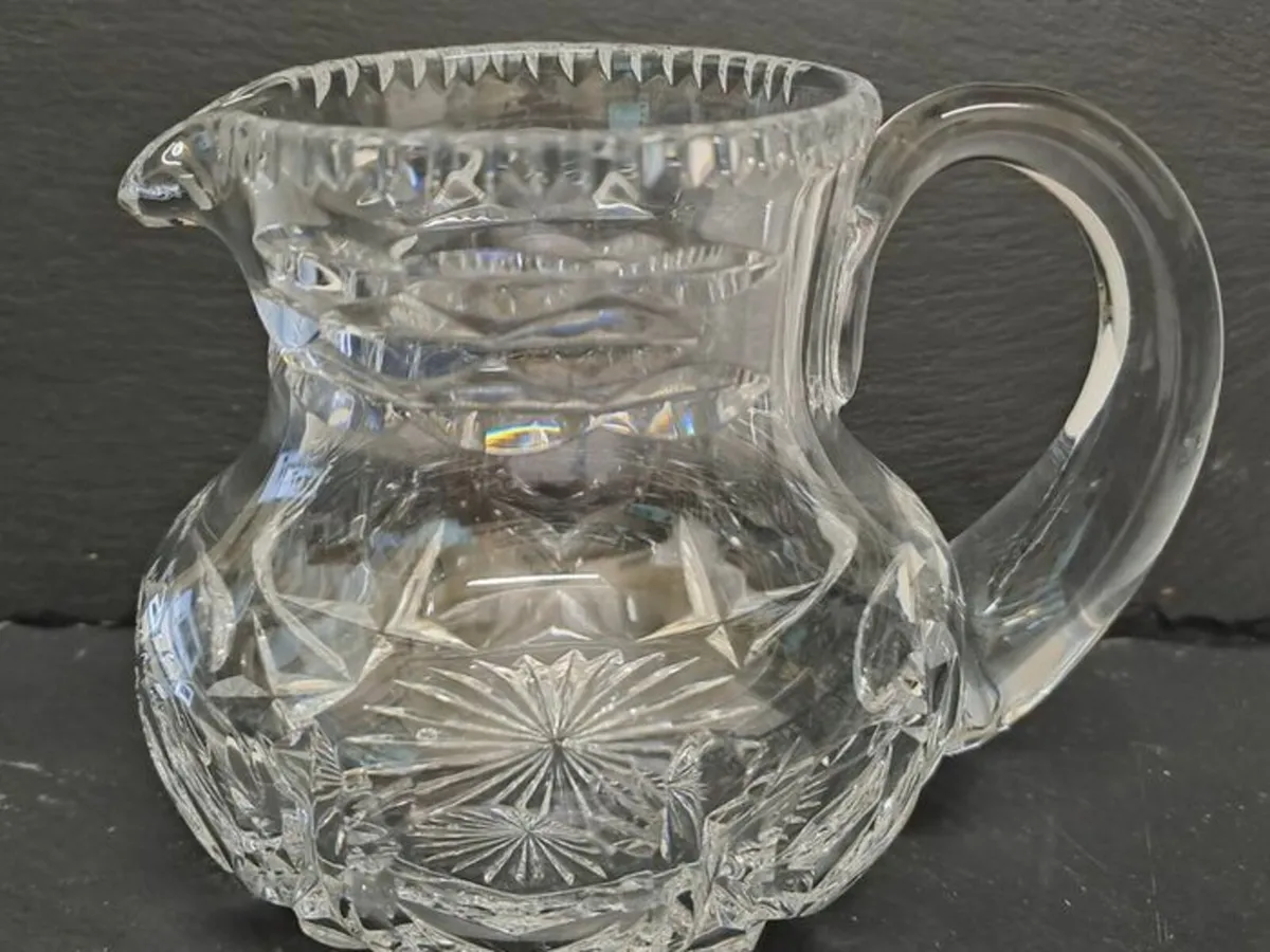 Crystal milk jug or creamer - Image 2