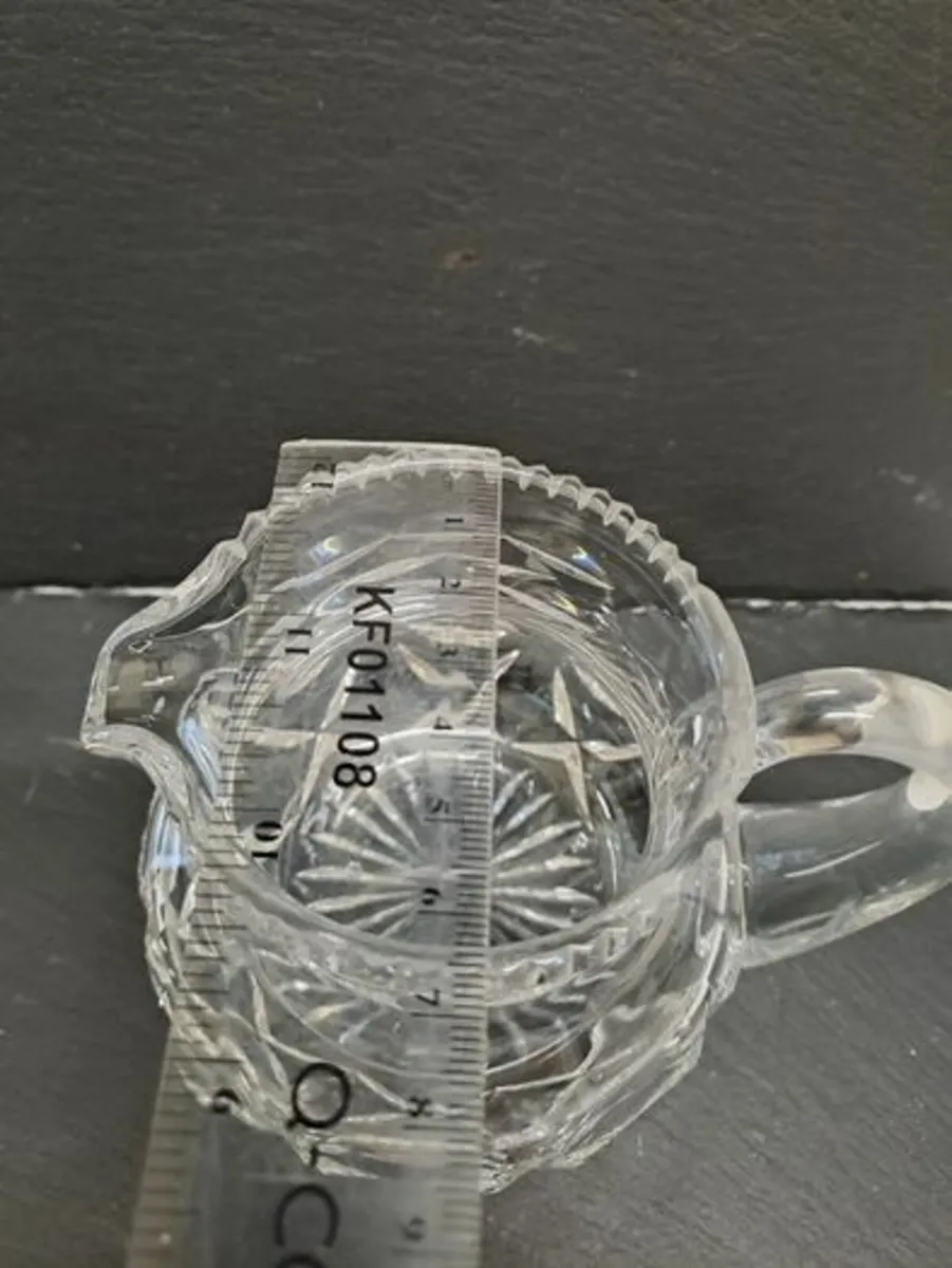 Crystal milk jug or creamer - Image 4