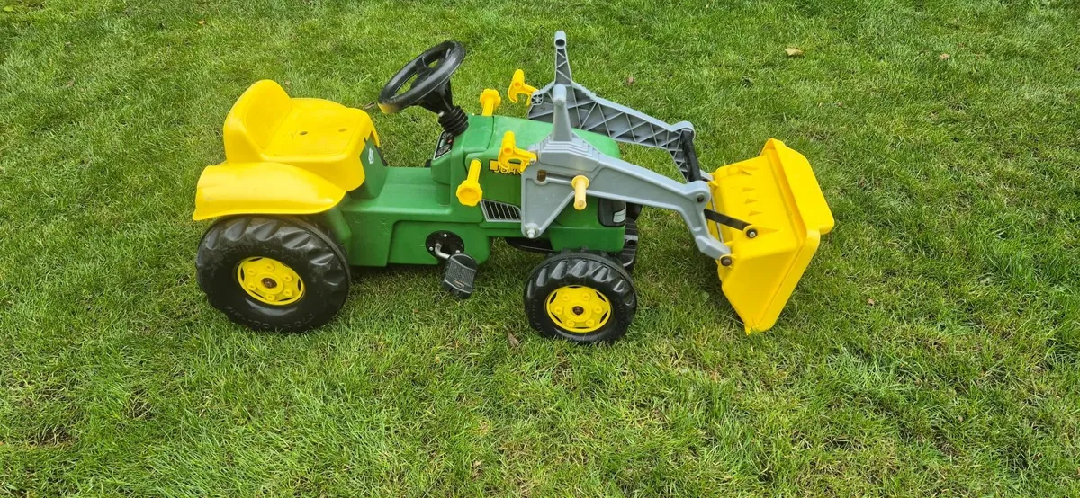 Rolly John Deere Tractor with Loader - Image 2