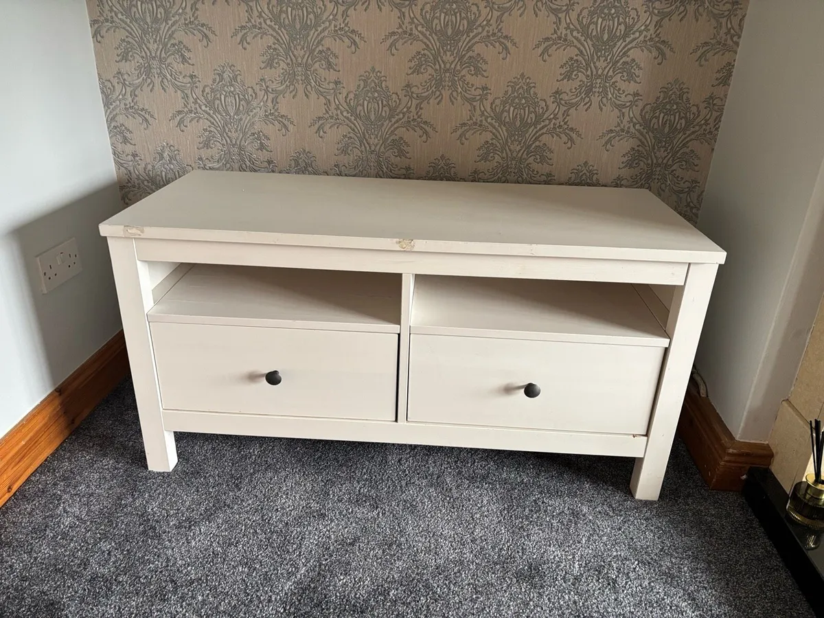 Tv unit/coffee table with 2 drawers
