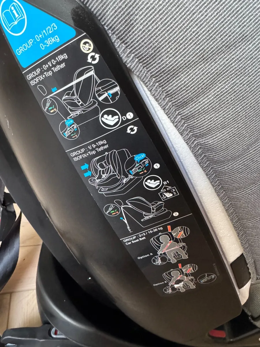 Car seat with isofix - Image 2